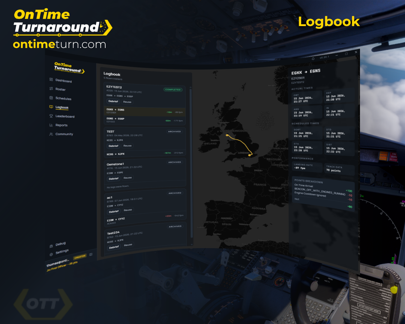 OnTime Turnaround Brings Real-World Airline Delays to MSFS