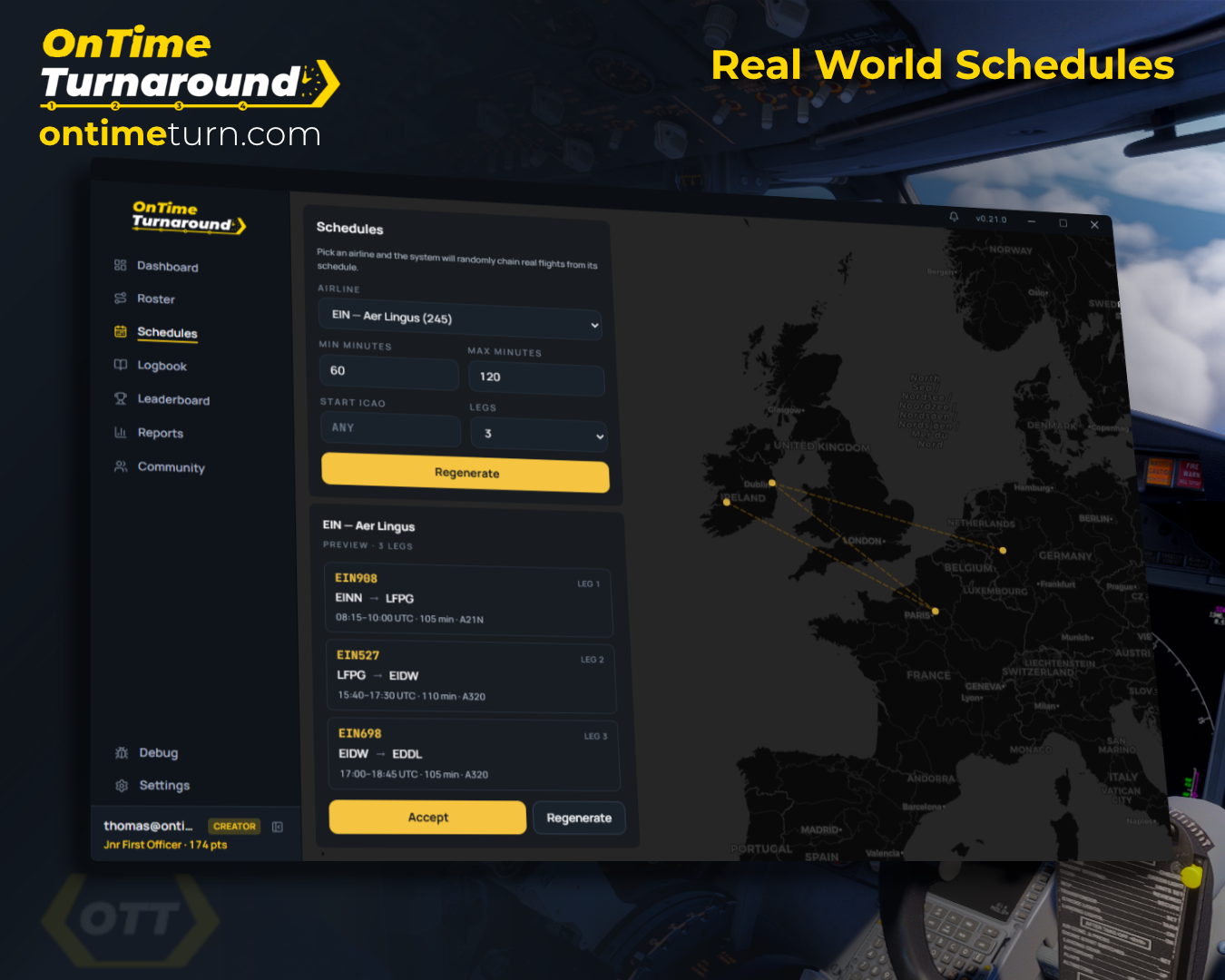 OnTime Turnaround Brings Real-World Airline Delays to MSFS