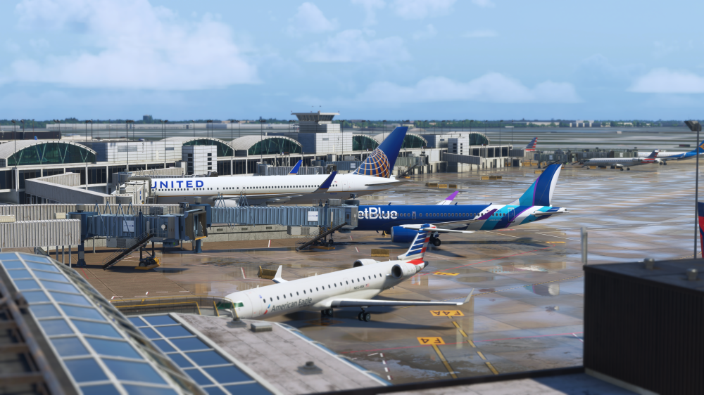 iniBuilds Updates Chicago O’Hare With Multi-Jetway and Performance Fixes