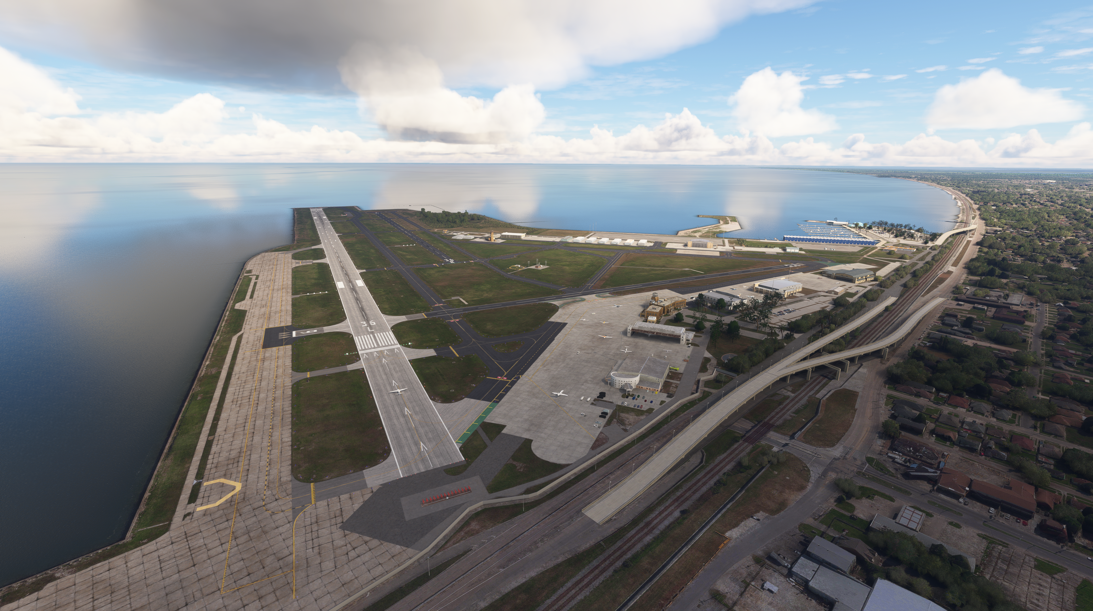 New Orleans Lakefront Airport Arrives for MSFS 2020 and 2024