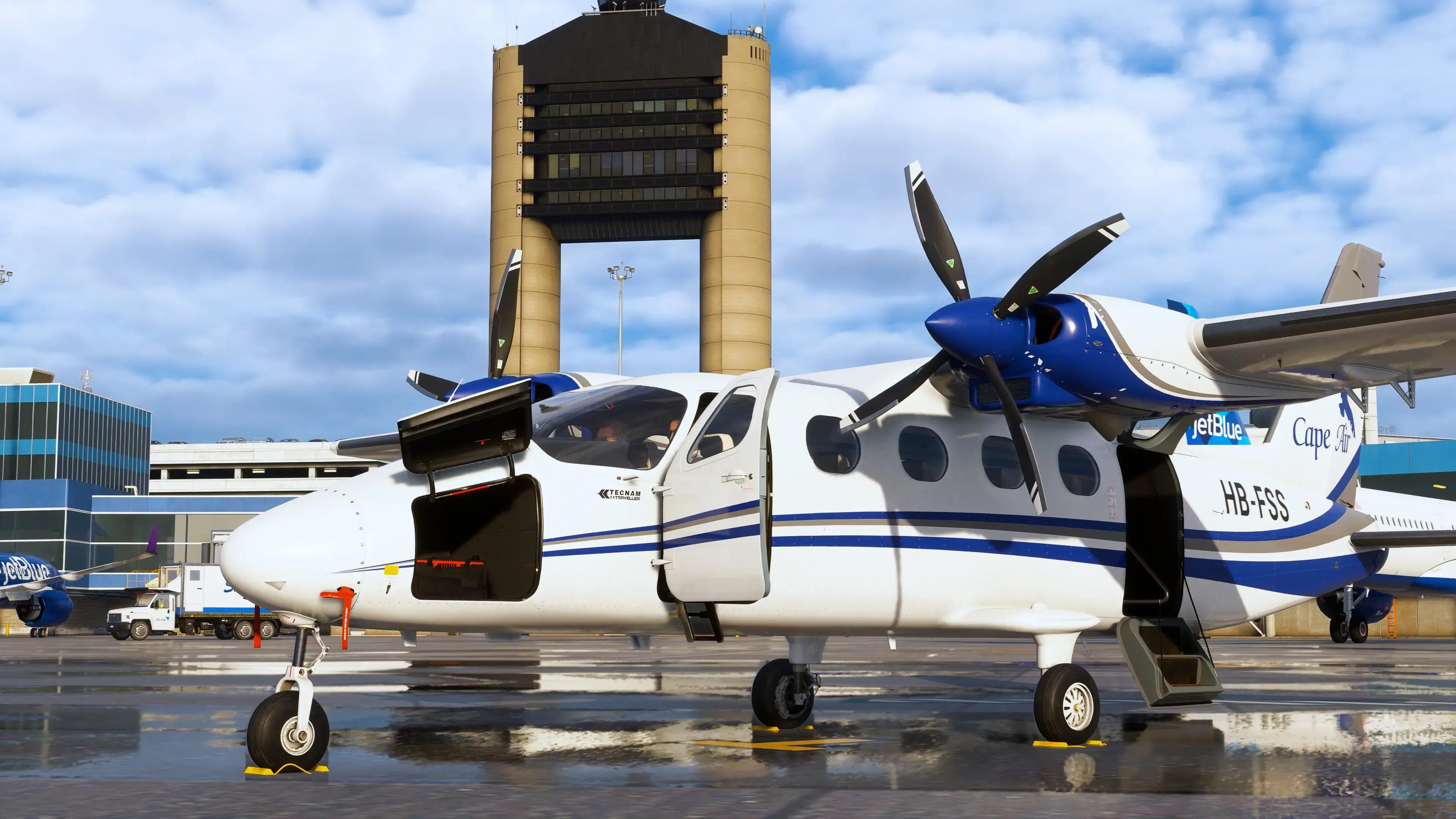 Tecnam P2012 Traveller V2 Arrives for Microsoft Flight Simulator 2024