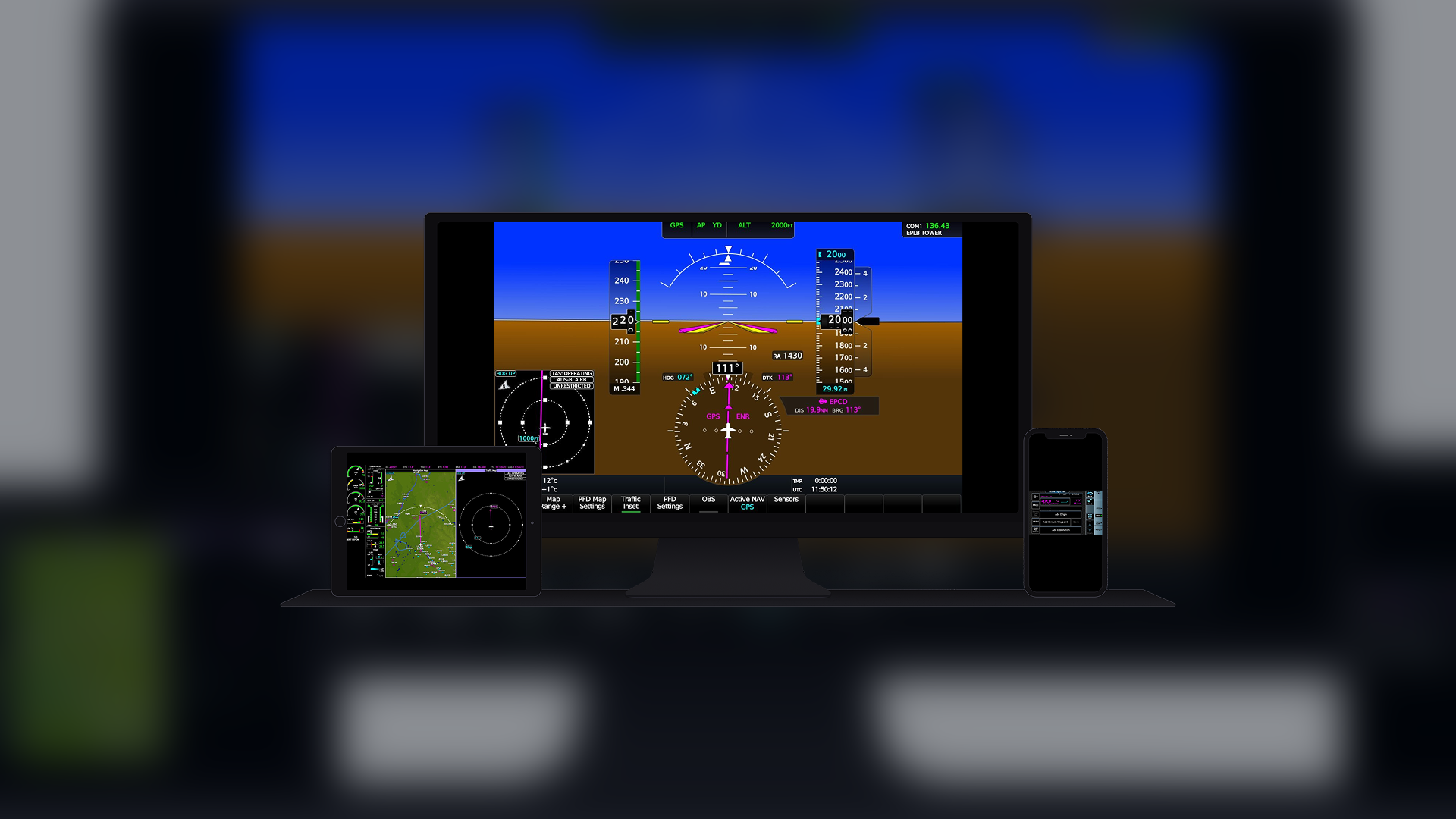 GlassOut 1.15 Streams MSFS Cockpit Panels to Any Device