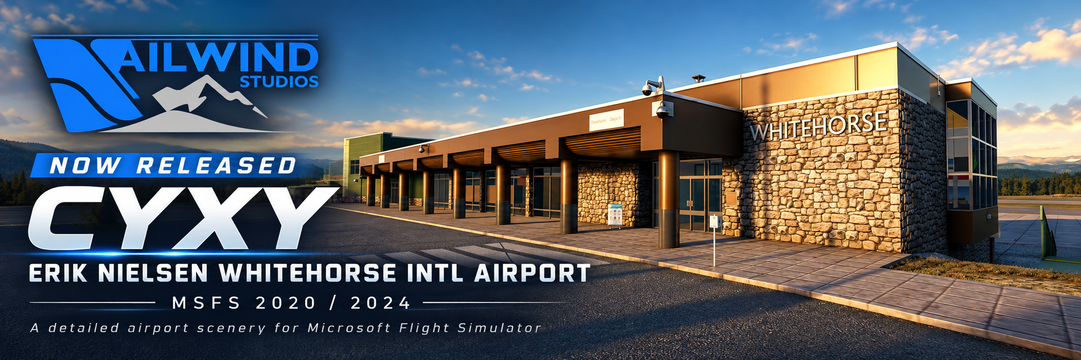 Tailwind Studios Brings Whitehorse Airport to Microsoft Flight Simulator