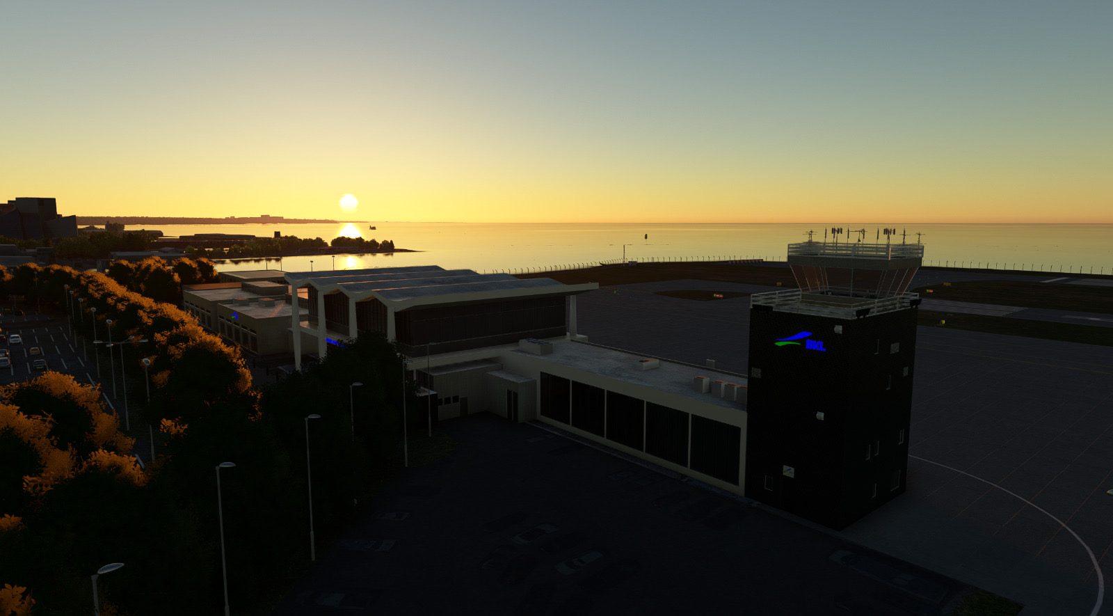 OrbitForge Brings Cleveland’s Burke Lakefront Airport to MSFS 2020 and 2024