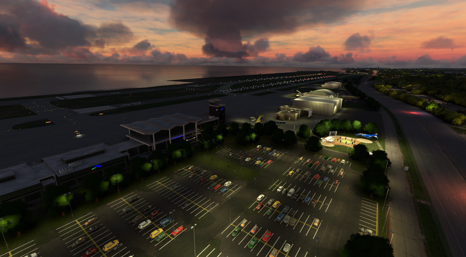 OrbitForge Brings Cleveland’s Burke Lakefront Airport to MSFS 2020 and 2024
