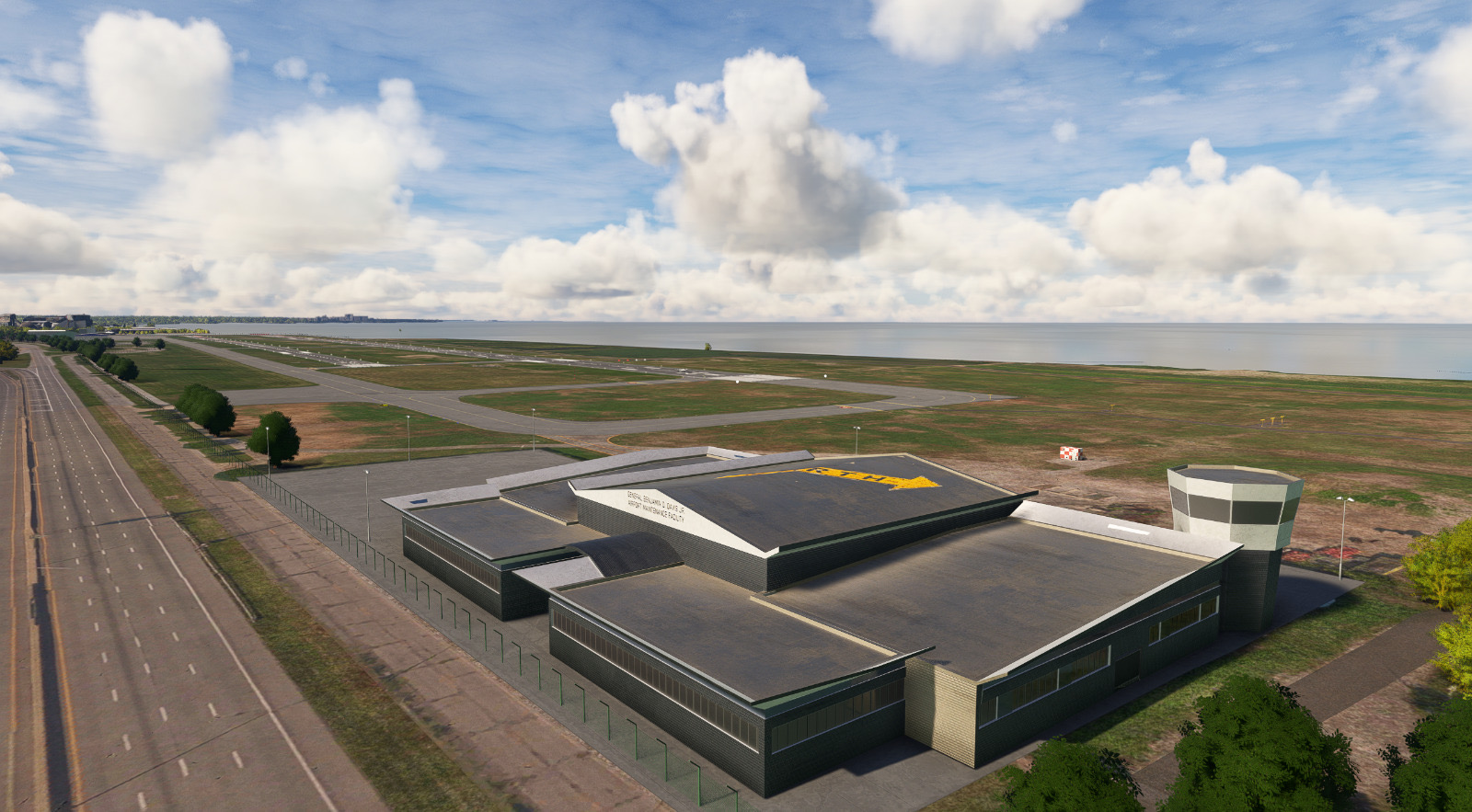 OrbitForge Brings Cleveland’s Burke Lakefront Airport to MSFS 2020 and 2024